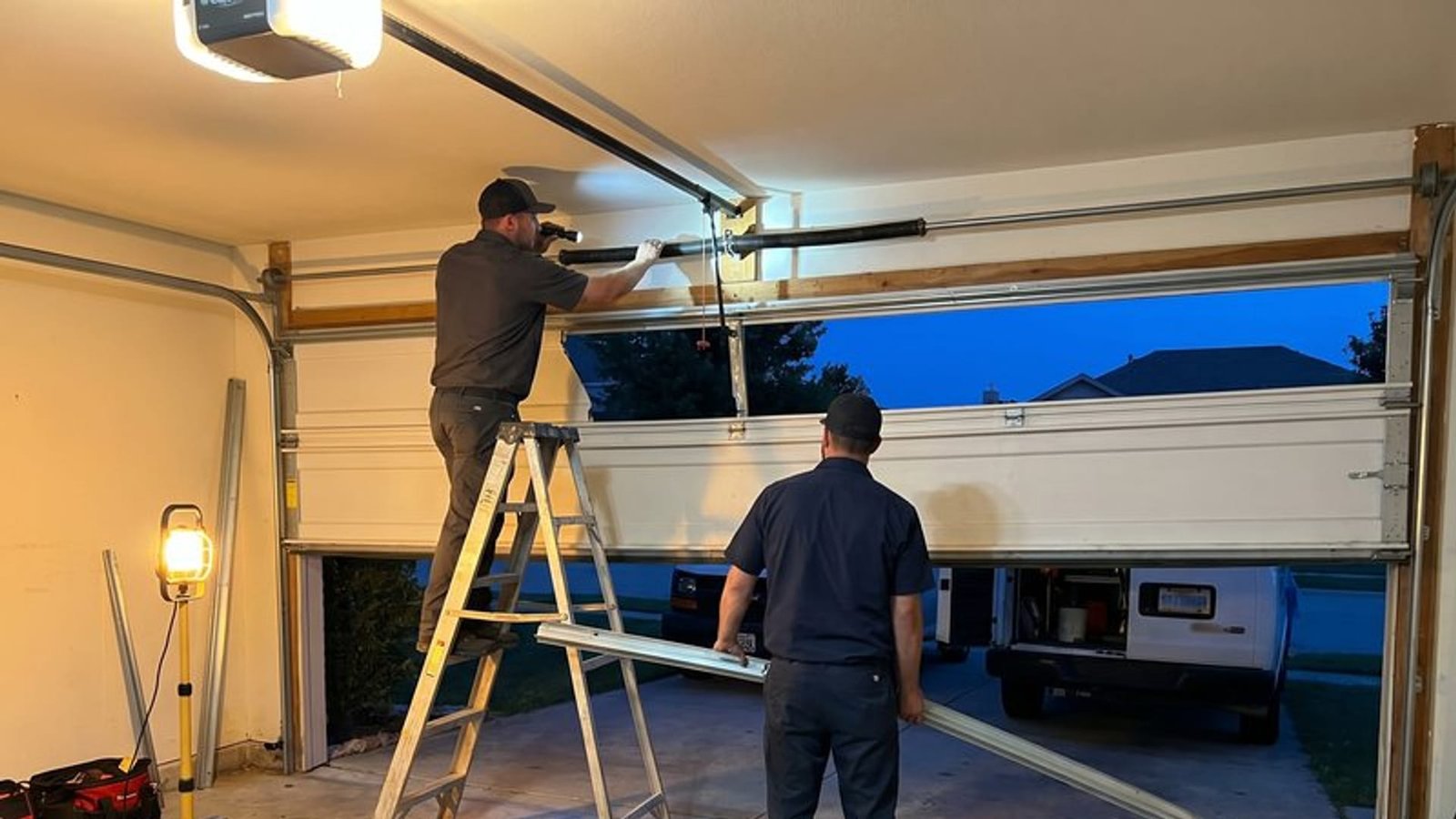 Garage door repair in Sandy, UT